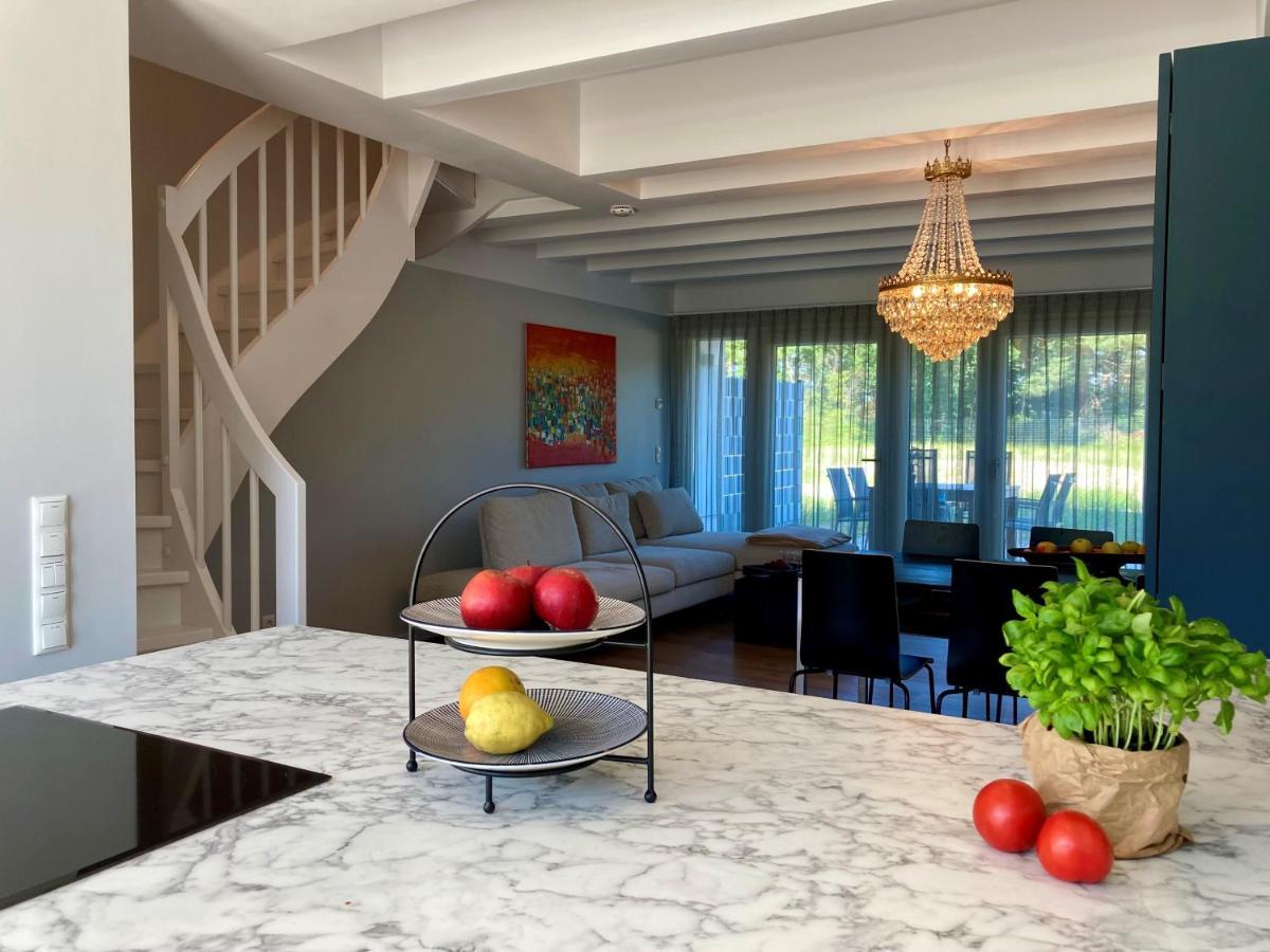 Luxus-Maisonette Fuer Die Grosse Familie Mit Direktem Strandzugang Binz Buitenkant foto